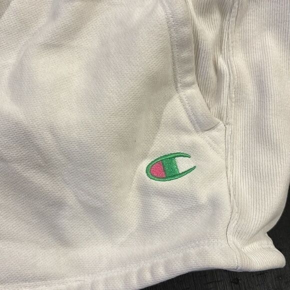 Champion Reverse Weave Watermelon Strawberry Striped Athletic Shorts Small‌‌‍‍‍‍ - Picture 2 of 7